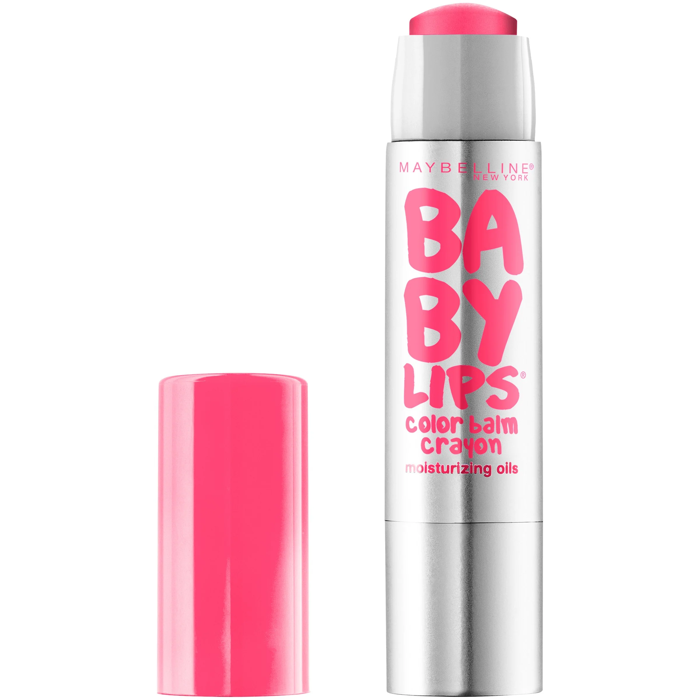 Crafted Maybelline New York Baby Lips Color Balm Crayon Strawberry Pop 0.09 Ounce Expertly Made