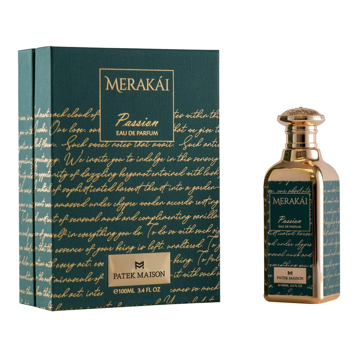 Secure Patek Maison Merakai Passion 3.4 oz Eau De Parfum Spray Unisex Responsible