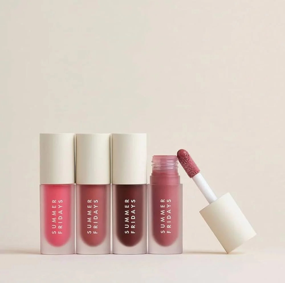Certified Summer Fridays The Complete Dream Set - four shades of new Dream Lip Oil Breathable