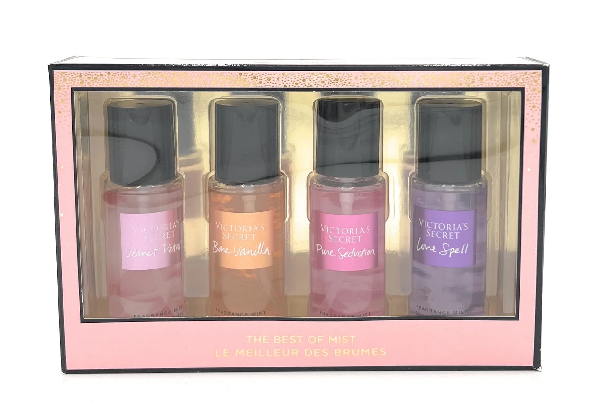Authentic Victoria's Secret Women's 4 Piece Mini Fragrant Mist Set User-Friendly
