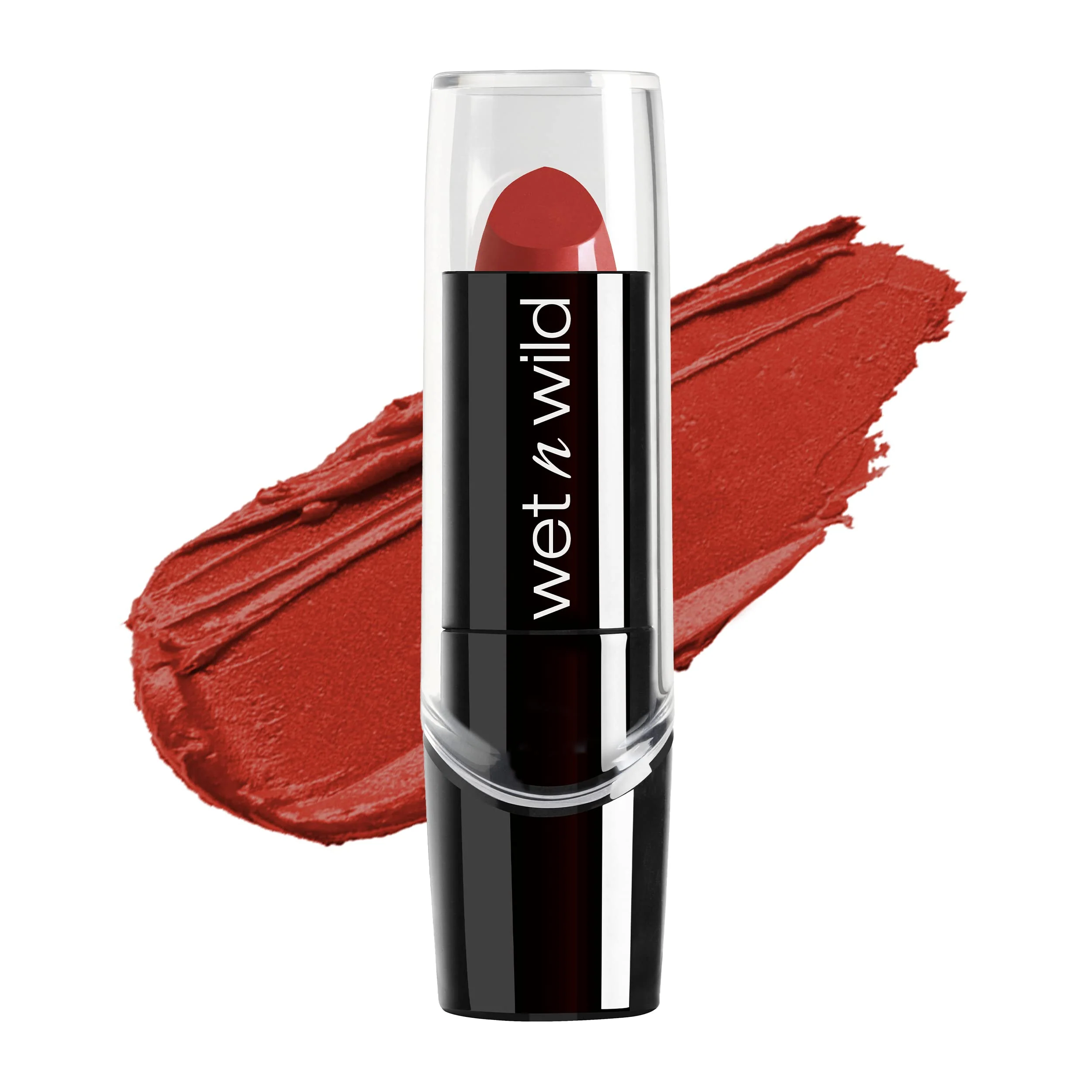 Sophisticated wet n wild Silk Finish Lipstick Hydrating Rich Buildable Lip Color Formulated with Vitamins A E Macadamia for Hydration Cruelty- Exclusive