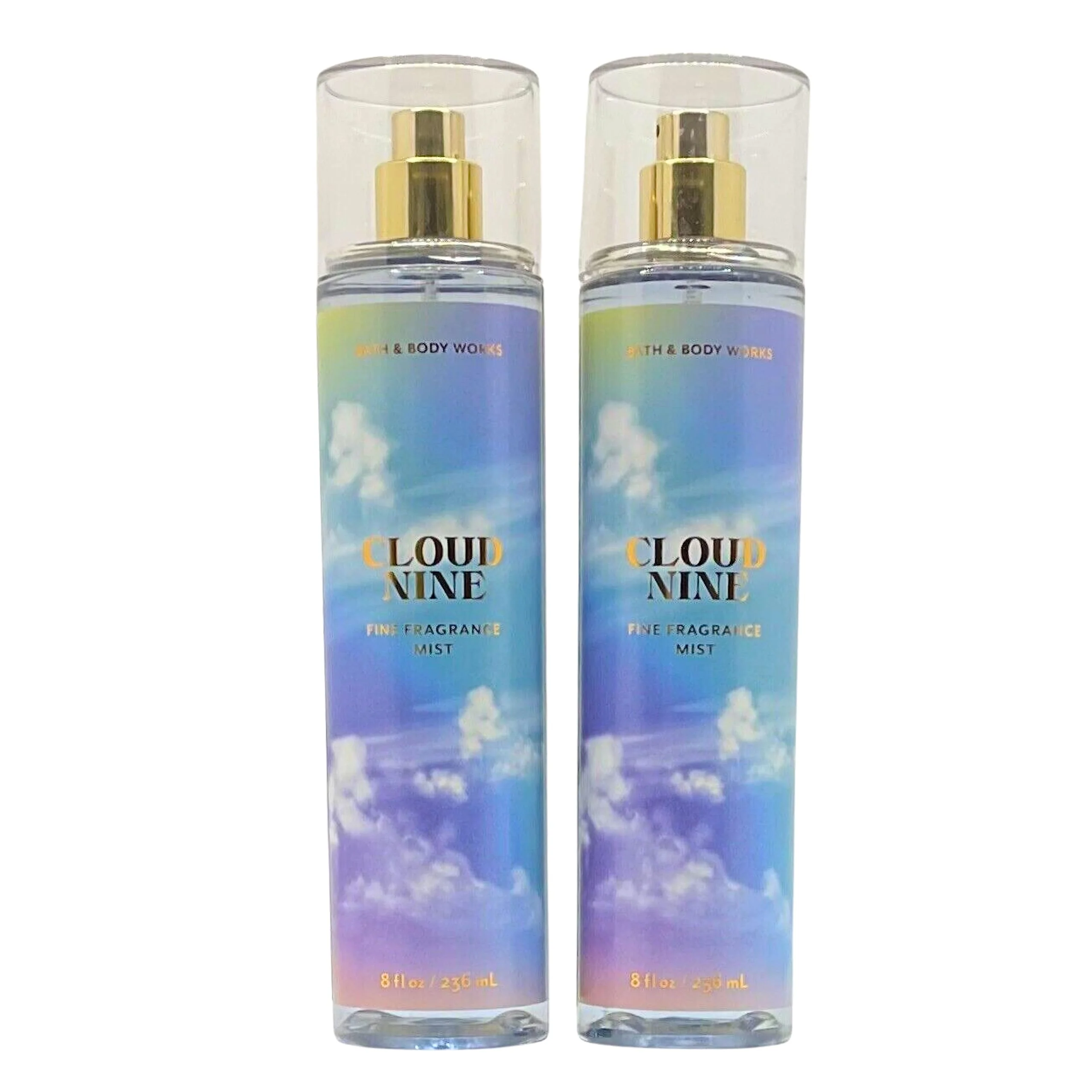 Superior Bath Body Works Fragrance Mist 2-Pack 8oz Each Cloud Nine Advanced
