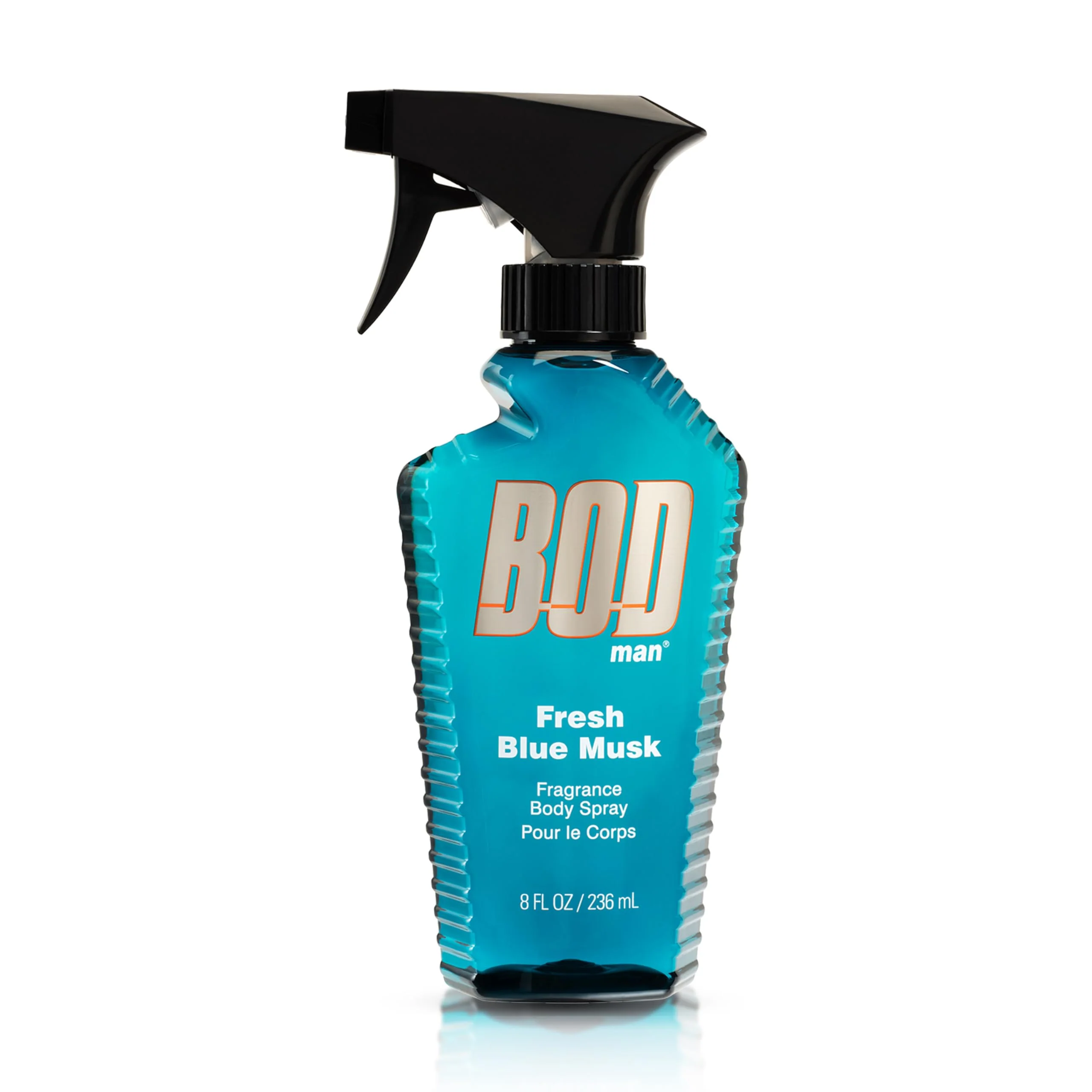 Crafted BOD man Fragrance Body Spray Fresh Blue Musk 8 fl oz Original Design