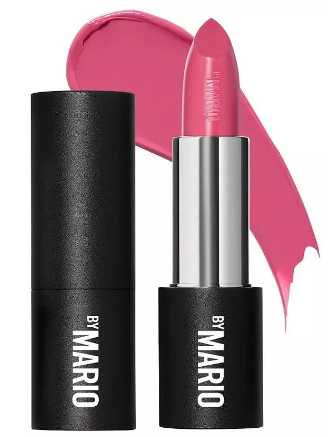 Trusted BY MARIO MAKEUP SuperSatin Lipstick A classic creamy satin lipstick with a soft sheen Size 0.12 oz 3.5 g Broadway - cool bright pink Quality