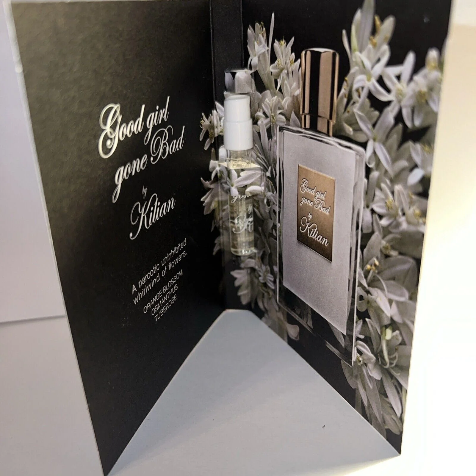 Elite dcv Kilian Good Girl Gone Bad Eau De Parfum EDP Spray Sample Vial Mini 1.5 ml .05oz User-Friendly