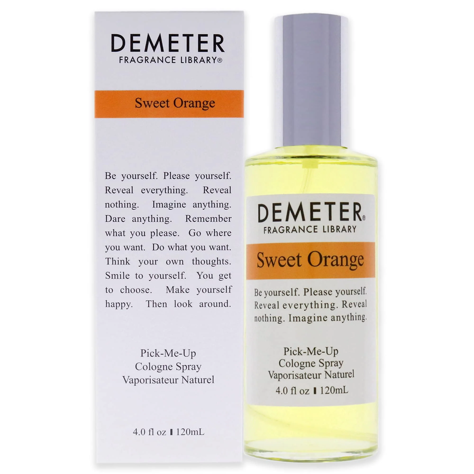 Sophisticated DEMETER Unisex Cologne Spray Sweet Orange 4 Ounce Classic