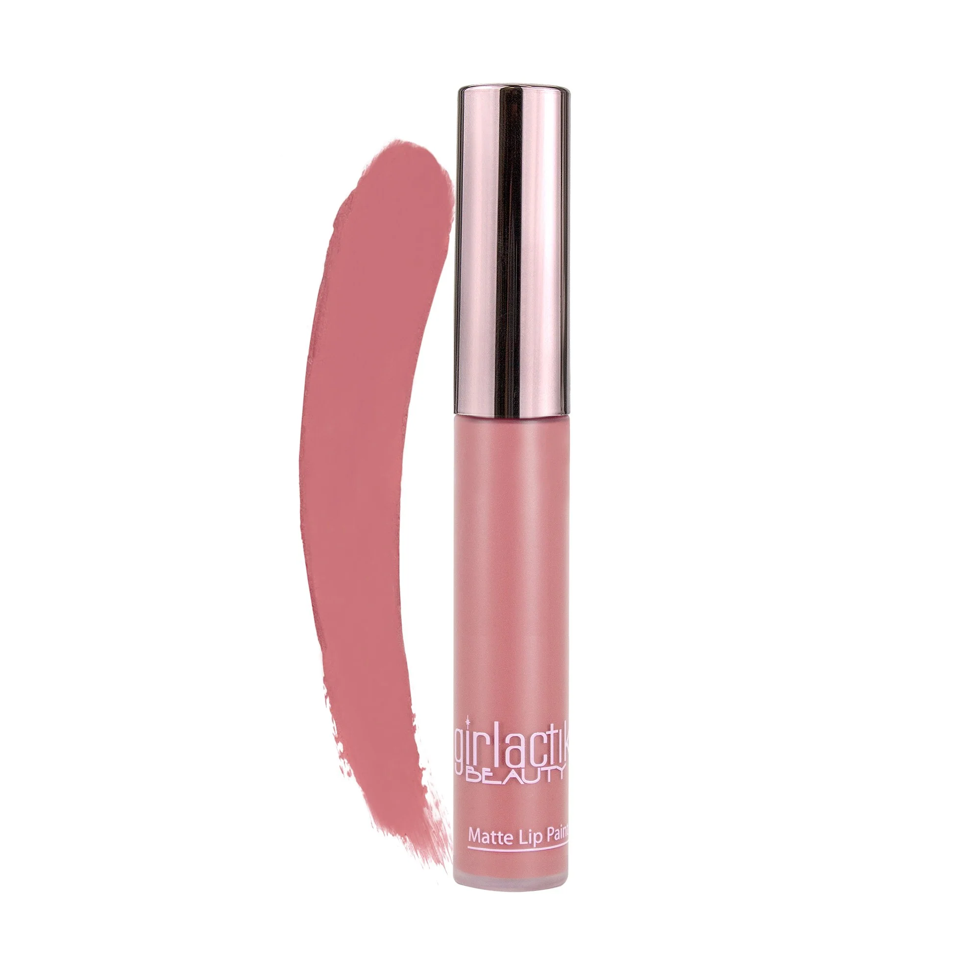 Artisan Girlactik Long Lasting Matte Lip Paint Liquid Lipstick in Allure- Long wearing Smooth Application Pigmented Non-Crack Formula Lightweight 7.5 ml High-Grade