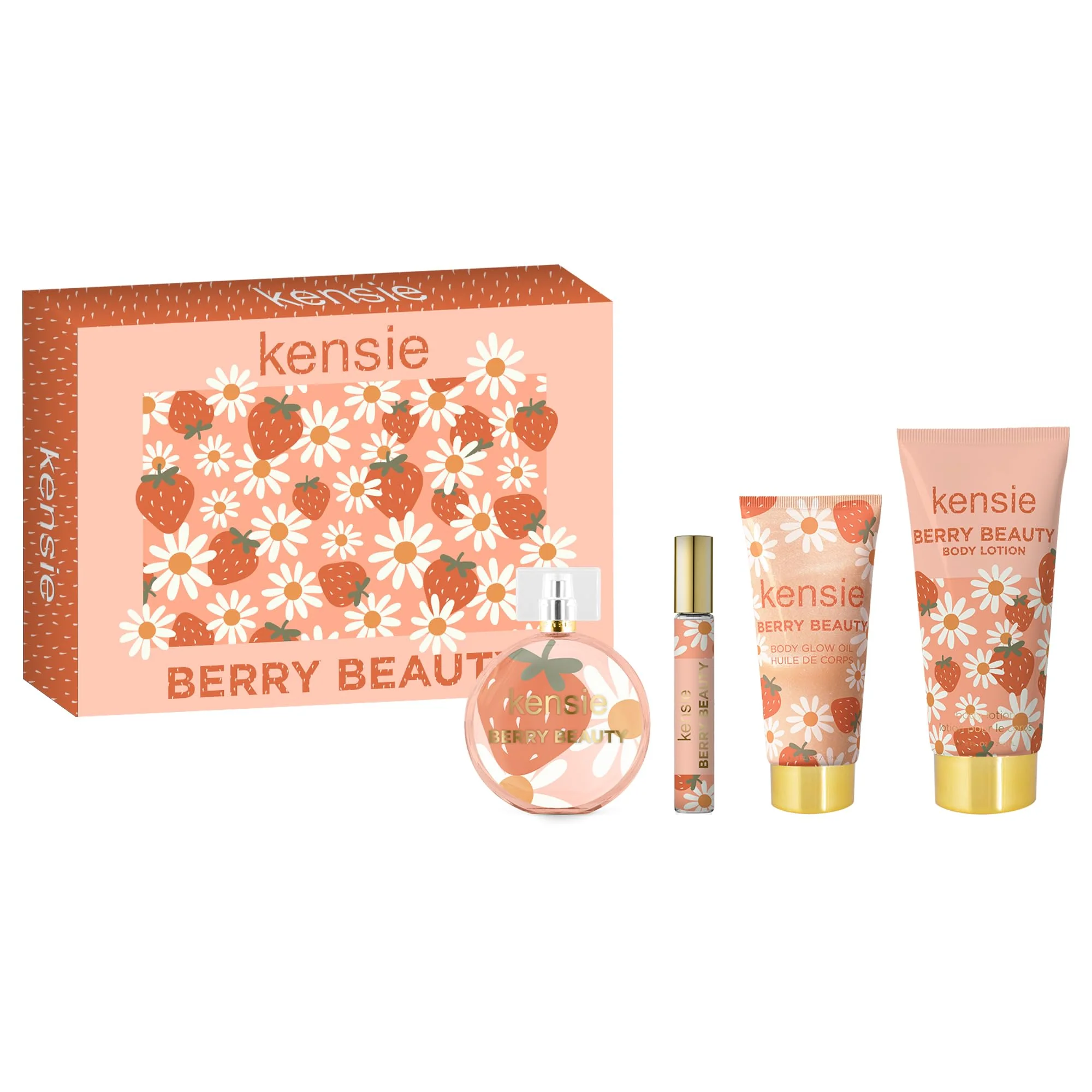 High-Performance kensie Berry Beauty 4 Piece Gift Set EDP 3.4 fl. oz. Superior