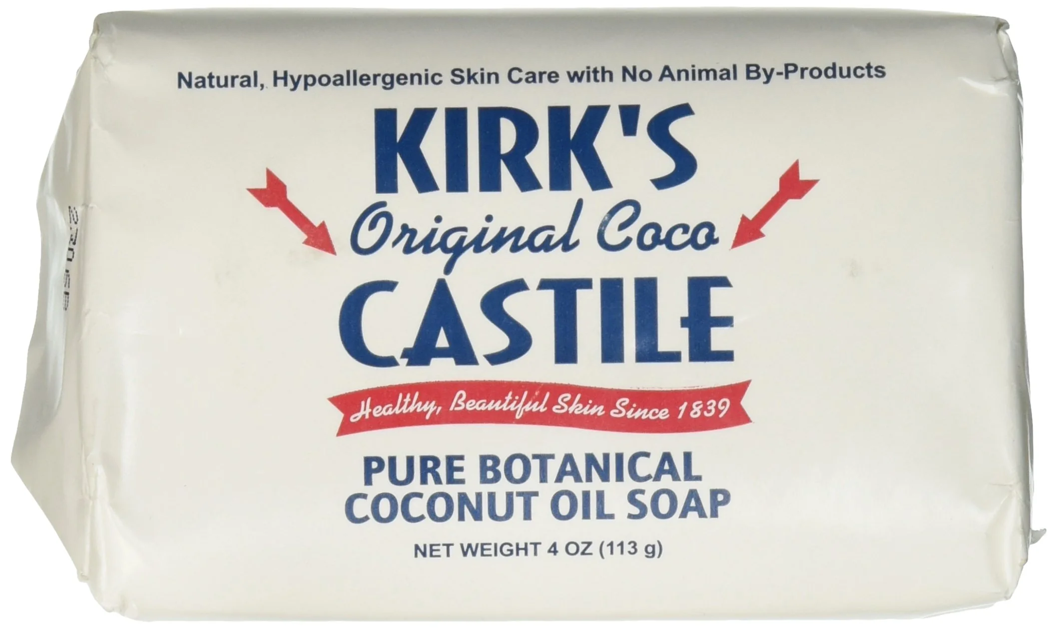 Genuine KIRK'S NATURAL 32990 Kirks Coco Castile Bar Soap 4 oz Consistent