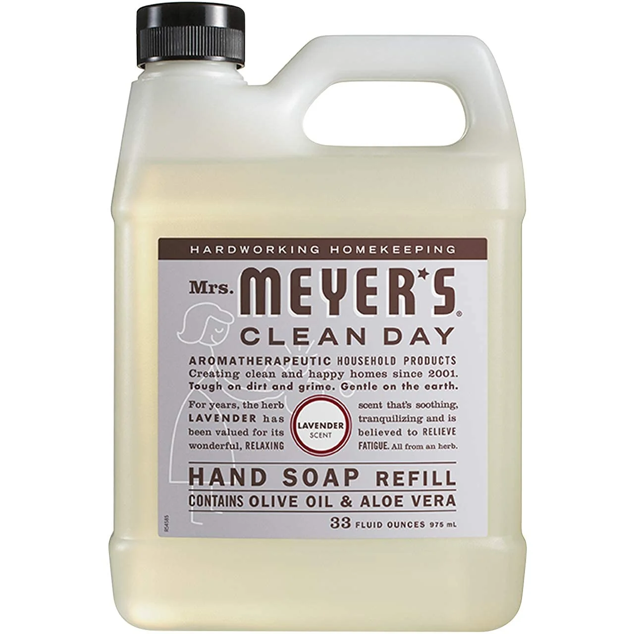 Flexible Mrs. Meyers Clean Day Hand Soap Refill Lavender 33 oz Pack of 4 Effective