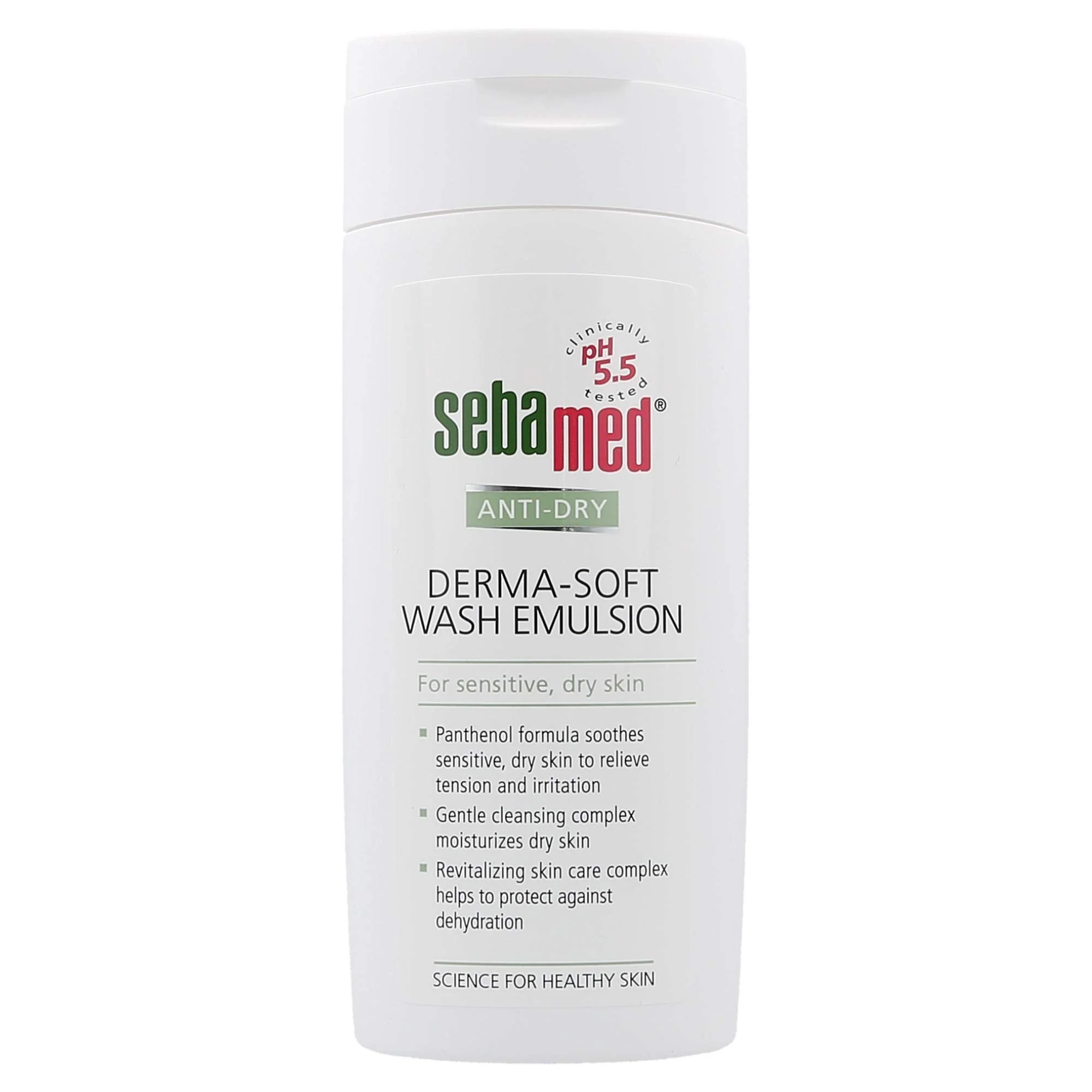 Comfortable Sebamed Anti-Dry Derma-Soft Wash Emulsion Gentle Cleansing Complex For Dry and Sensitive Skin 6.8 Fluid Ounces 200mL Original