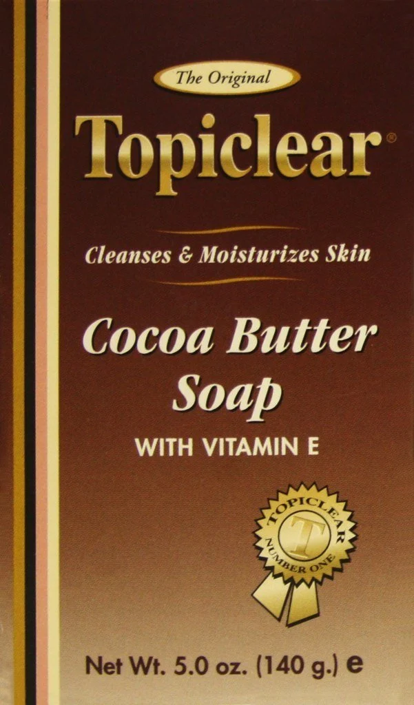 Classic Topiclear Cocoa Butter Soap 4.5 oz. Traditional