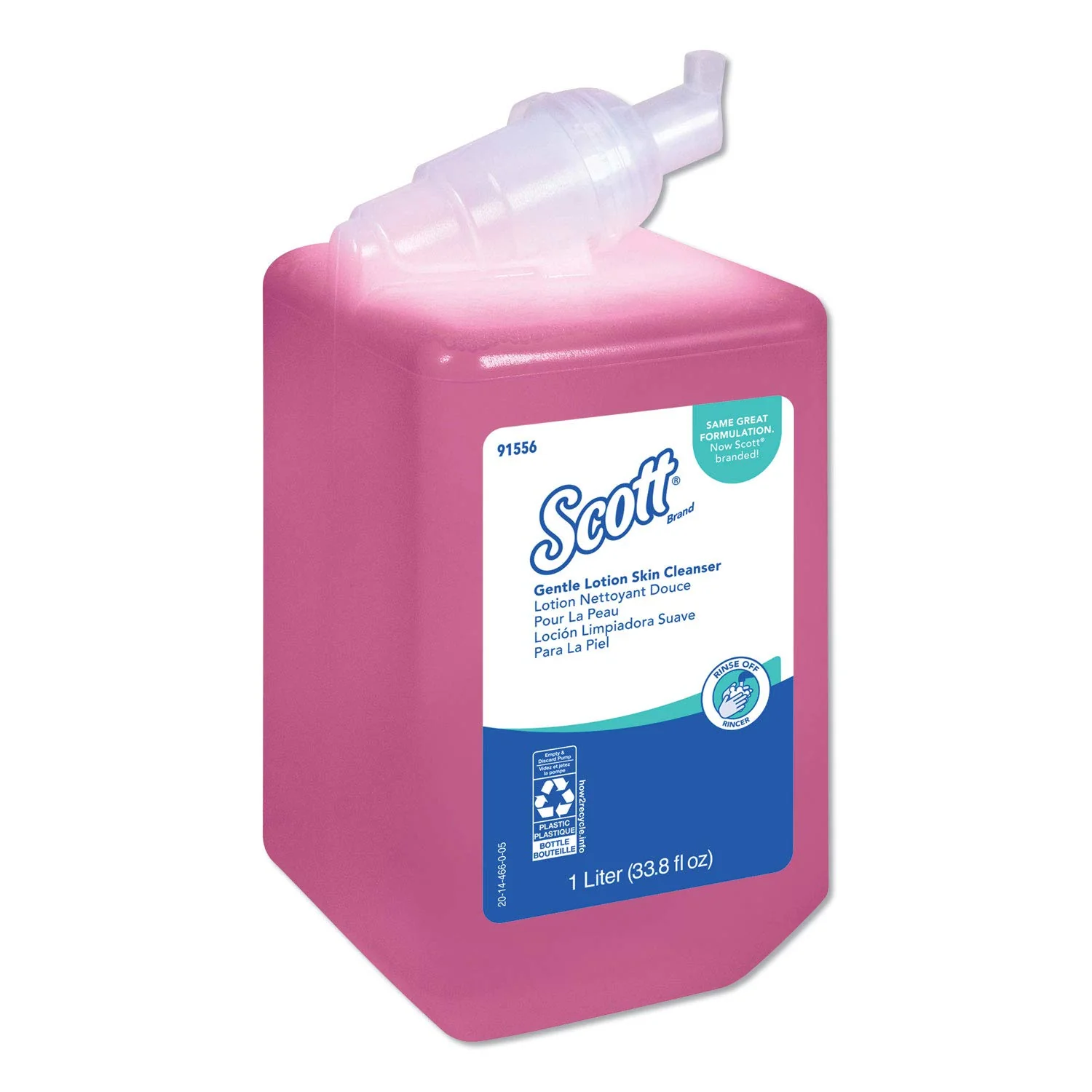 Effective 91556 Hand Soap 1 Liter Gentle Lotion 1026370 Kimberly Clark Flexible