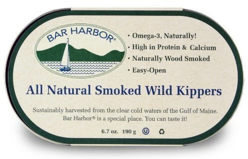 Flexible Bar Harbor Smoked Mackerel 6.7-Ounce Cans Pack of 12 Breathable
