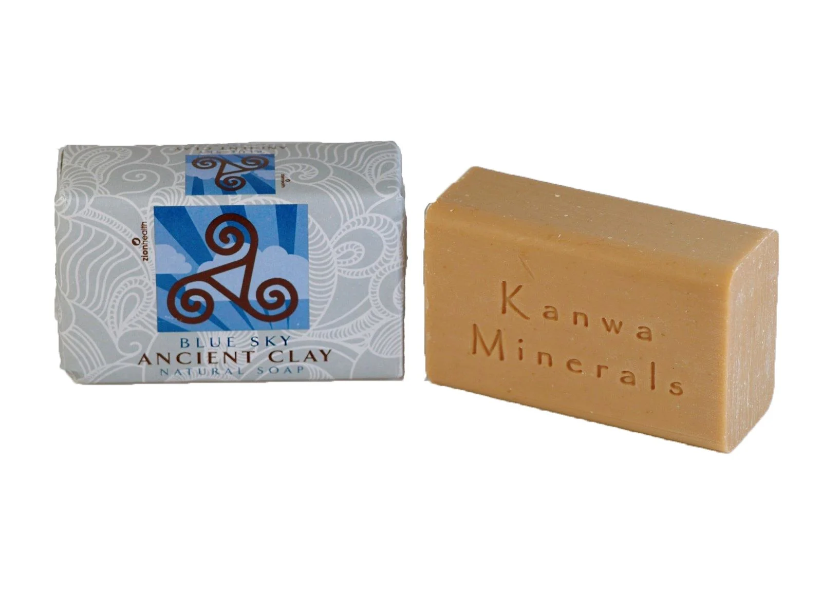 Detailed Clay Soap Blue Sky Zion Health 6 oz Bar Soap Proven