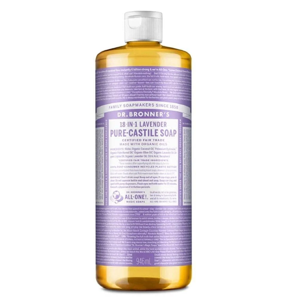Convenient Dr Bronner Soap Liq Lavender Versatile