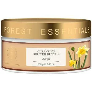 Advanced Forest Essentials Cleansing Shower Butter Nargis - 200 GM Smooth