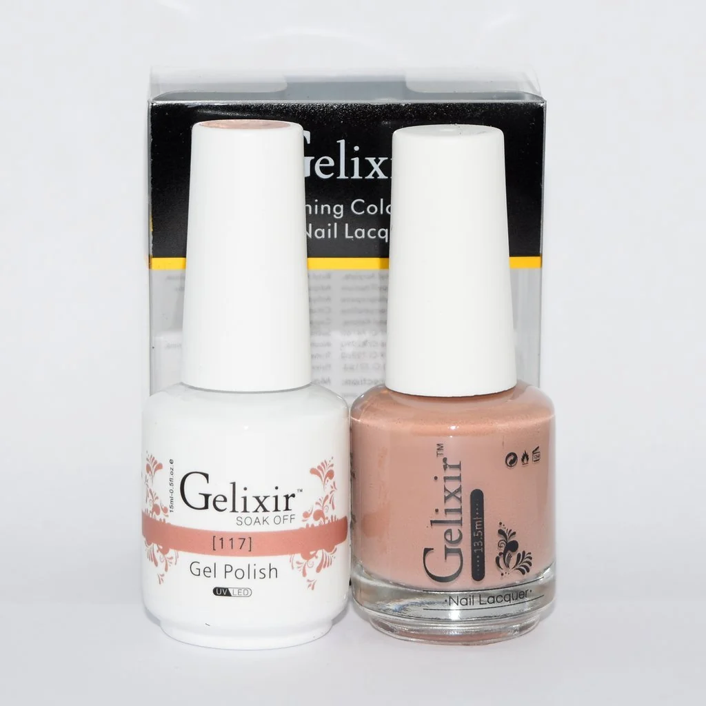 Reliable Gelixir Matching Color Gel Nail Lacquer - 117 Effective