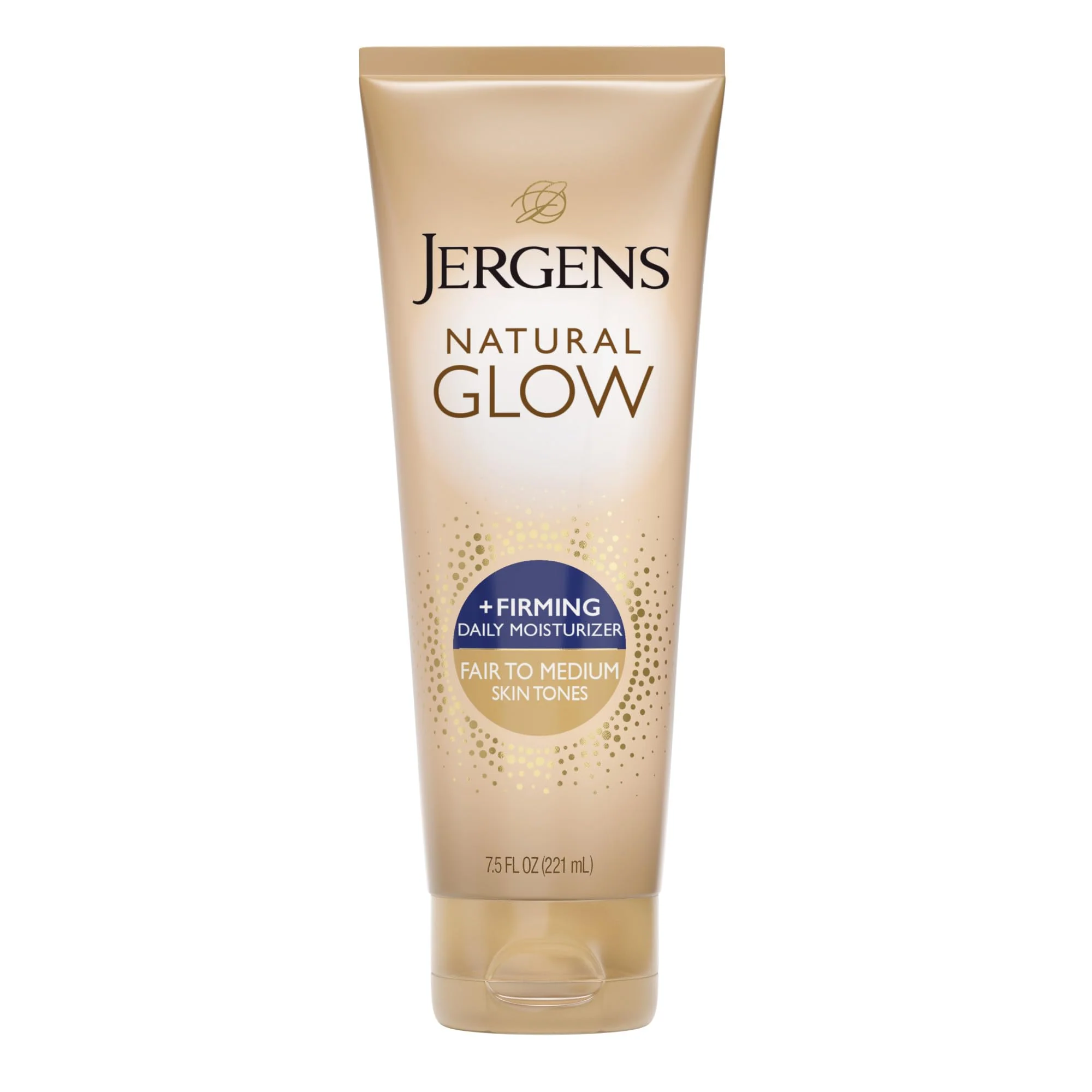 Reliable Jergens Natural Glow Firming Self Tanner Body Lotion Fair to Medium Skin Tone Sunless Tanning Moisturizer with Collagen and Elastin. Helps Responsible