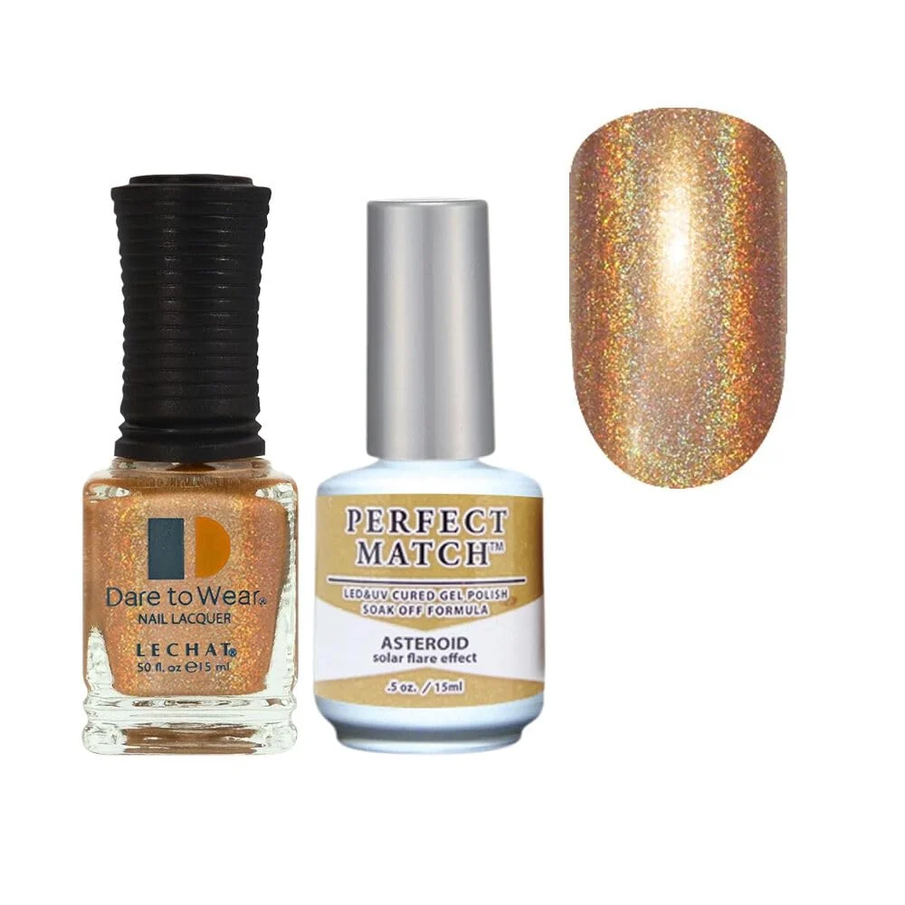 Prestigious Lechat Match Gel Polish Nail Polish Spectra Collection SPMS09 Asteroid Premium Material