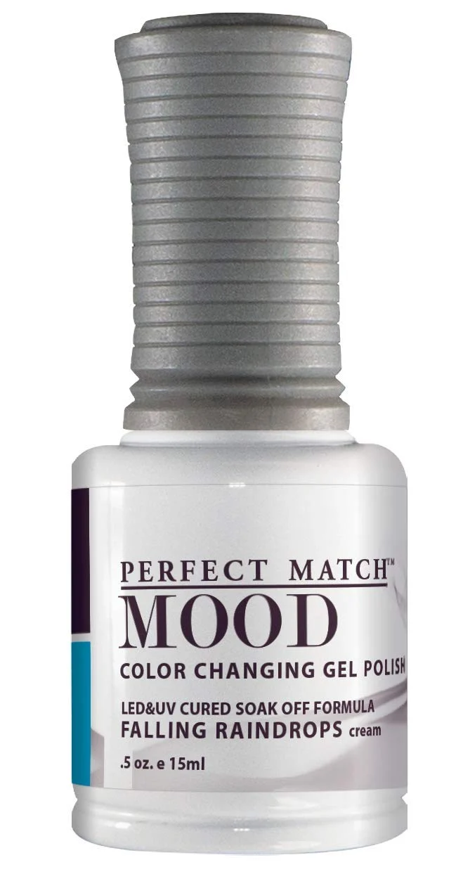 Convenient LeChat Match Mood Gel Polish Falling Raindrops 0.500 Ounce MPMG29 Long-Lasting
