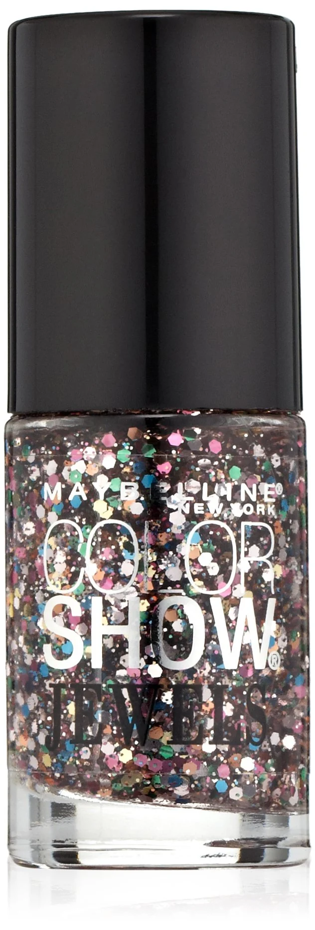 Premium Material Maybelline New York Color Show Jewels Nail Lacquer Top Coat Mosaic Prism 0.23 Fluid Ounce Clean