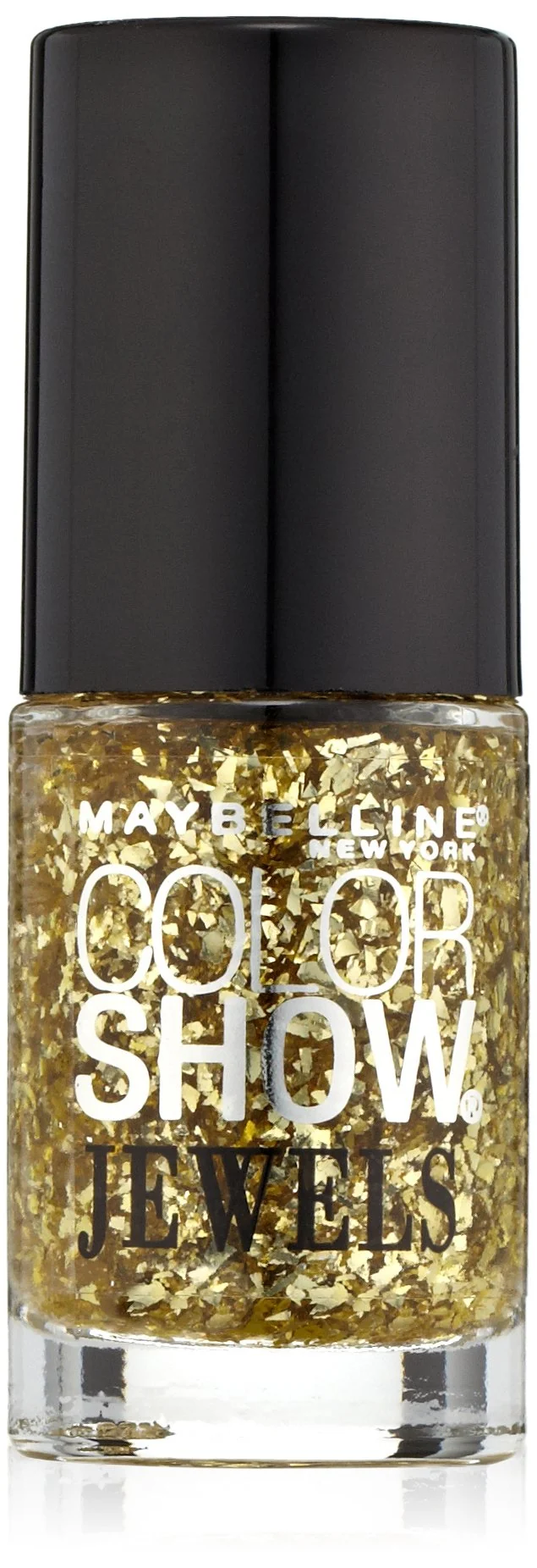 User-Friendly Maybelline New York Color Show Jewels Nail Lacquer Top Coat Gilded in Gold 0.23 Fluid Ounce 1 Count Eco-Friendly