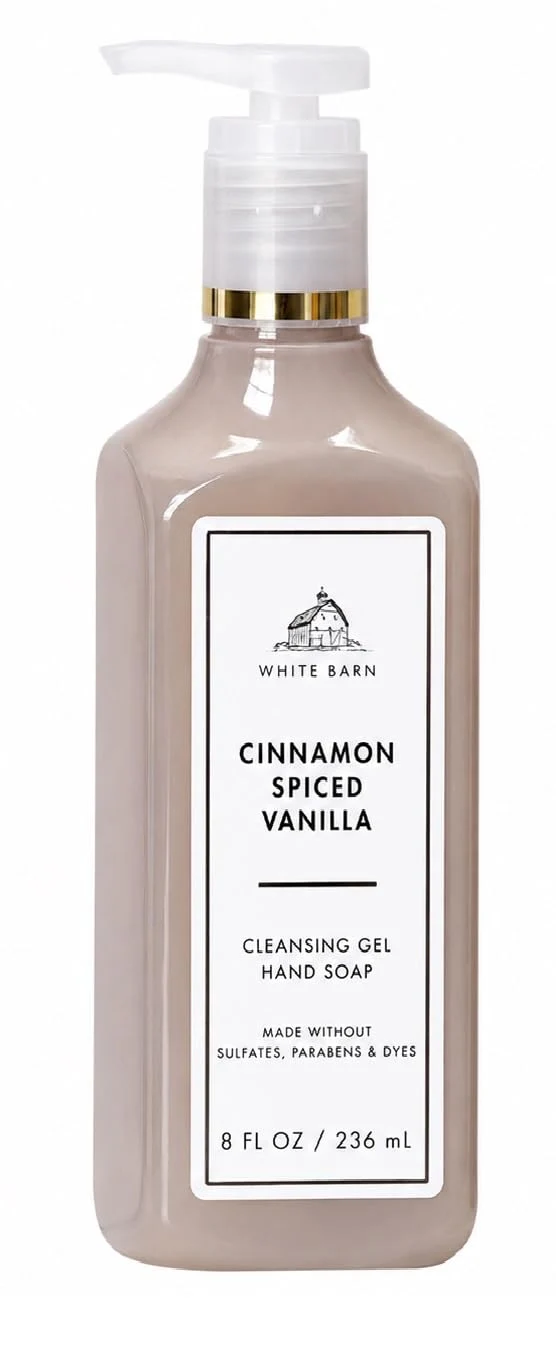 Advanced Bath Body Works Cleansing Gel Hand Soap - 8 fl oz Cinnamon Spiced Vanilla Sophisticated