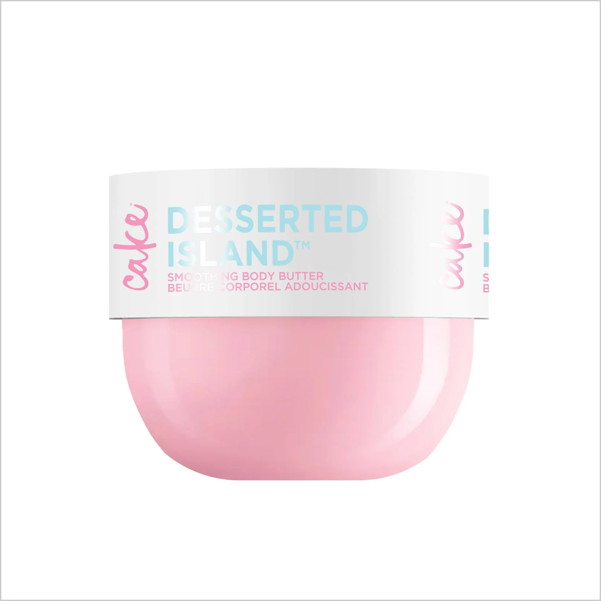 Lightweight Cake Beauty Body Butter Desserted Island - Smoothing Deeply Moisturizing - Shea Butter - for Dry Skin - 227 g 8 oz World-Class