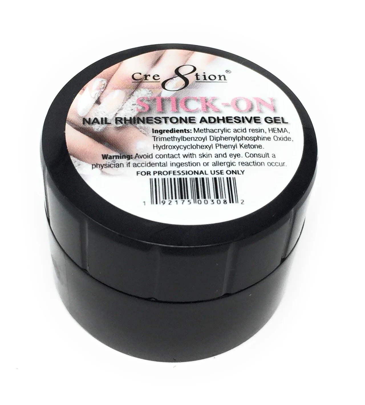 Efficient Cre8tion Stick-on Nail Rhinestone Adhesive Gel Official