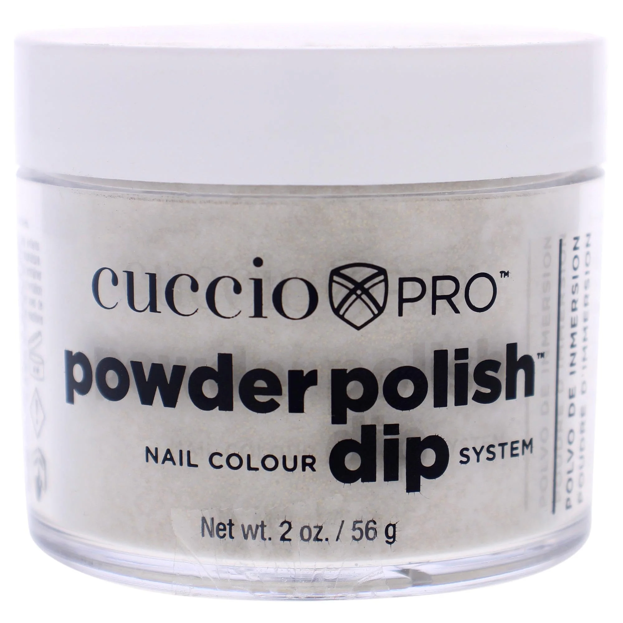 Flexible Cuccio Colour Powder Nail Polish Gold Rainbow Mica 2 Ounce Green