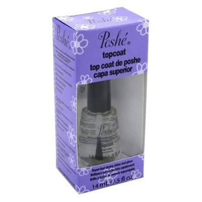 Sustainable FIAHNG Poshe Topcoat 0.5oz Super Fast 6 Pack Nail Topcoat Professional