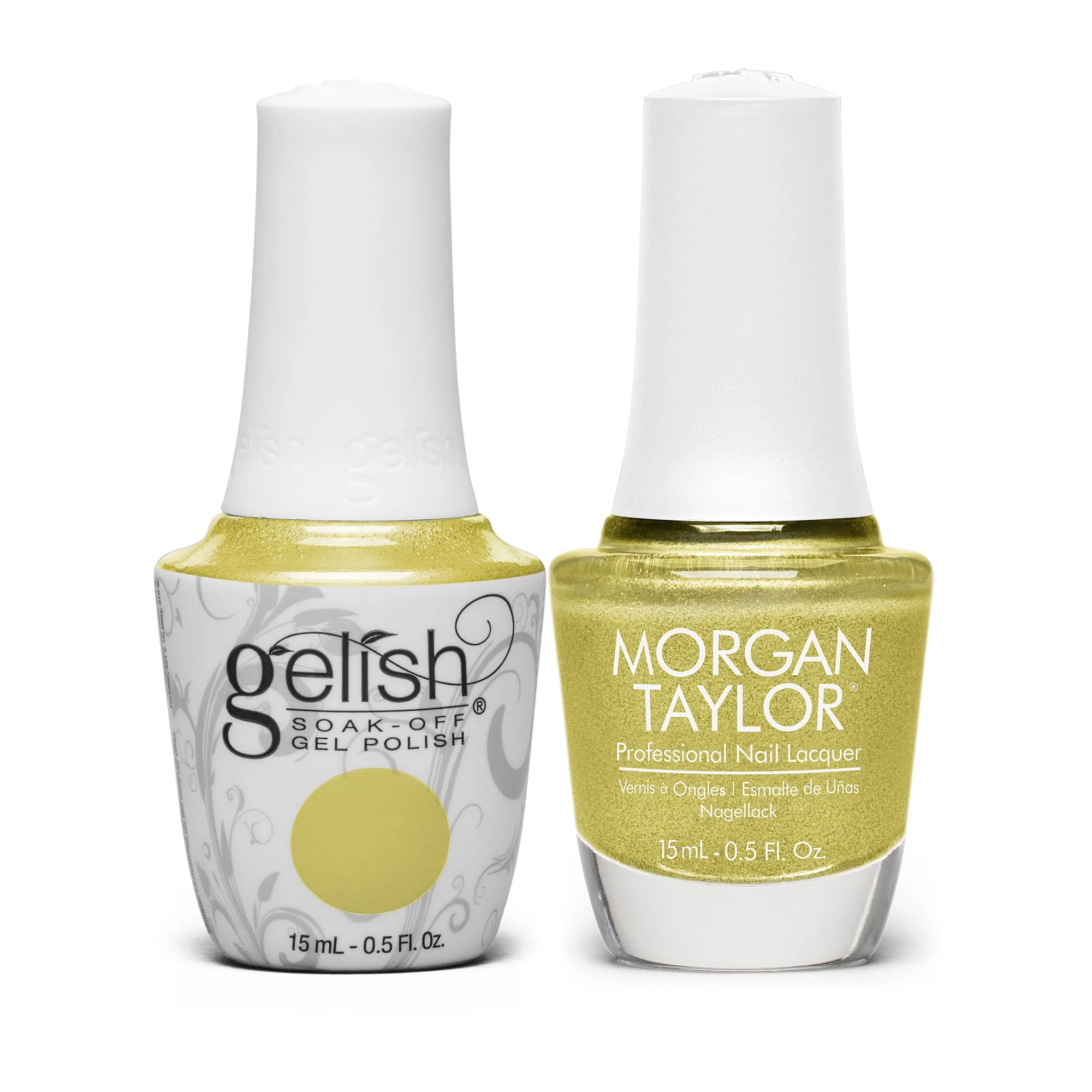 Premium Gelish Morgan Taylor Living Our Life Collection Duo - Main Street 15mL Green