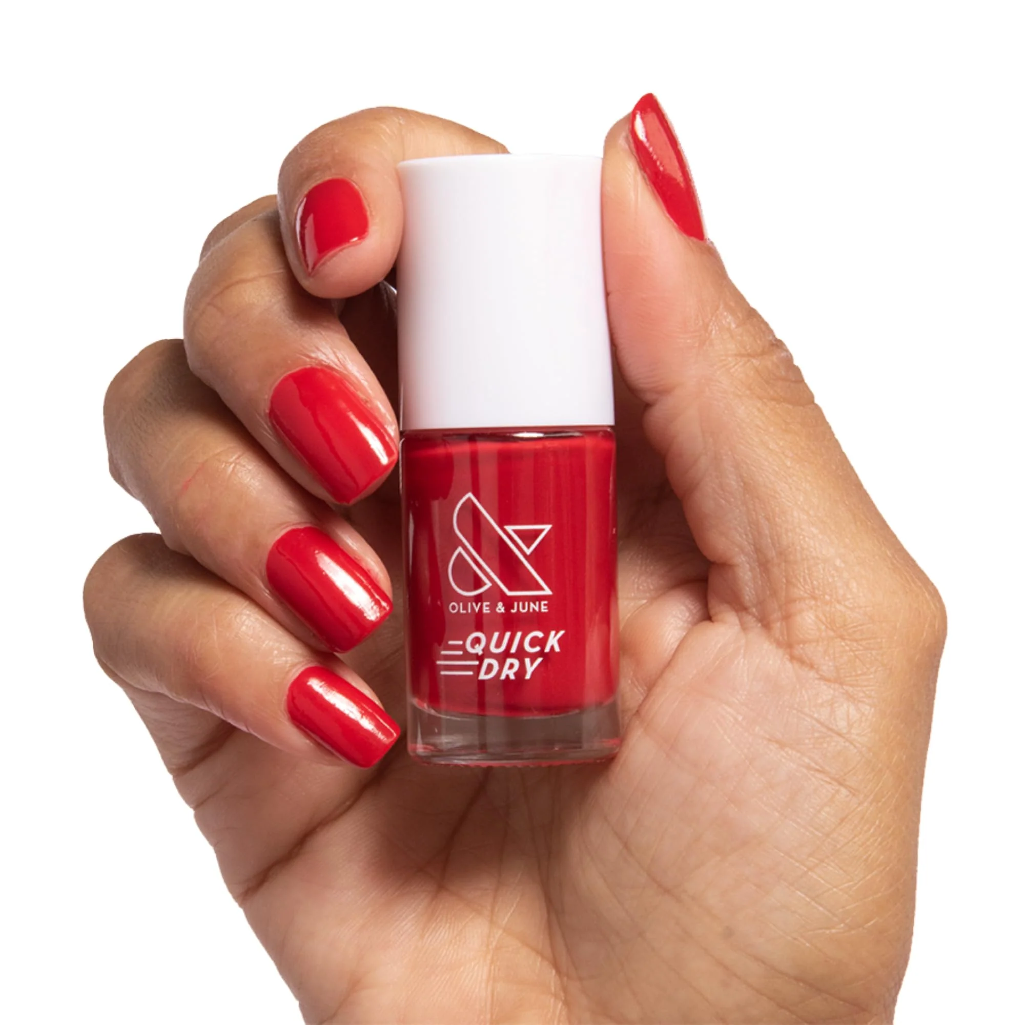 Crafted Olive June Quick Dry Summer Nail Polish Instant Fast-Drying Smudgeproof 15- Vegan Cruelty- Lasts up to 5 Days Salon-Quality Manicure Reusable