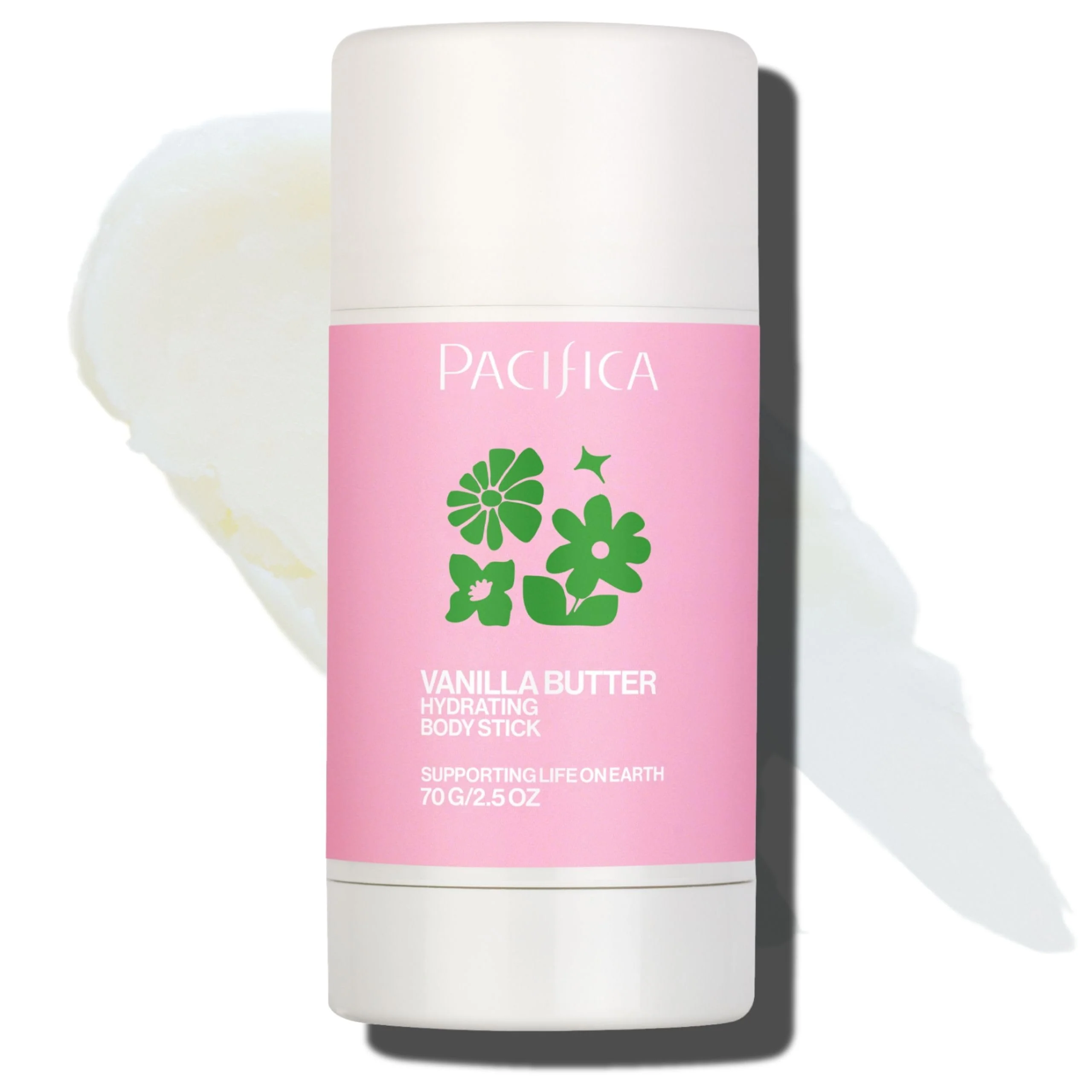 User-Friendly Pacifica Vanilla Butter Moisturizing Balm Stick - Solid Body Lotion for Instant Dry Skin Relief Moisture Balm Shea Butter Vanilla Formula Vegan Top-Quality