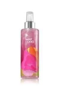 Versatile Bath and Body Works Sweet Pea Shimmer Mist 8 Oz New Traditional