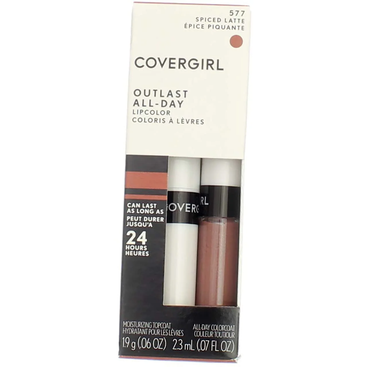 Dependable CoverGirl Outlast All Day Lipcolor Spiced Latte 577 1 ea Pack of 8 Organic