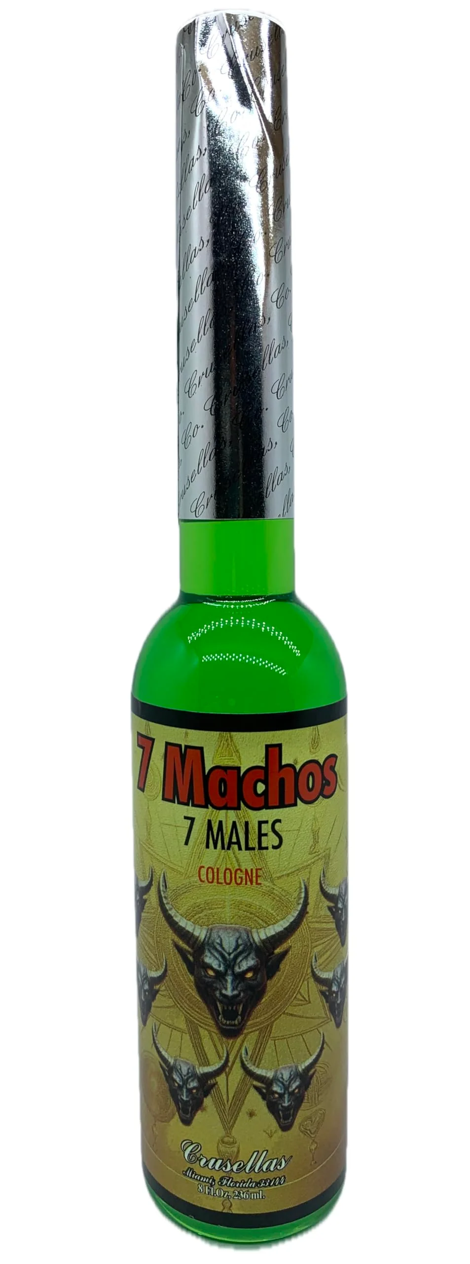 Expertly Made Crusellas 7 Males 7 Machos Cologne 7 Fl. Oz. Certified