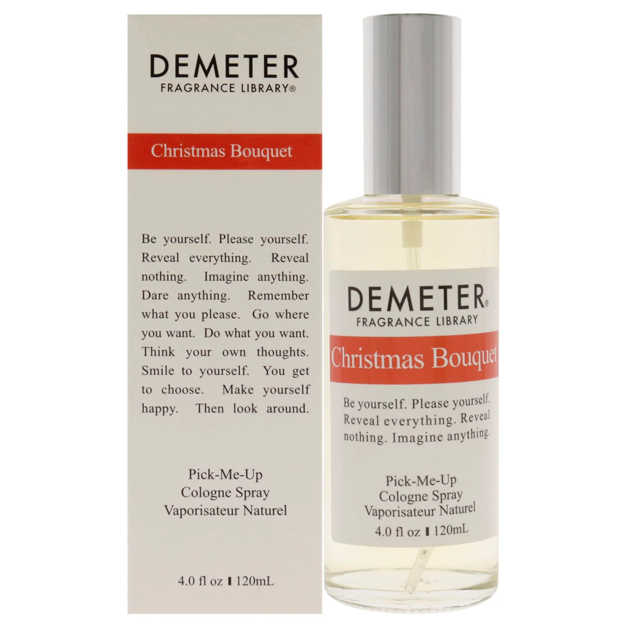 Recyclable Demeter Christmas Bouquet Cologne Spray Women 4 oz Breathable