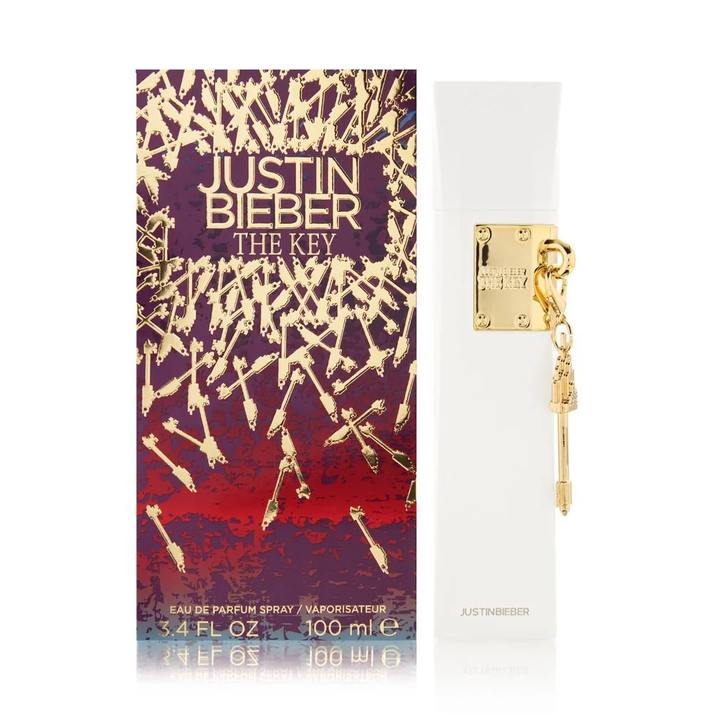 Natural Justin Bieber Eau de Parfum Spray Key 3.4 Ounce Contemporary