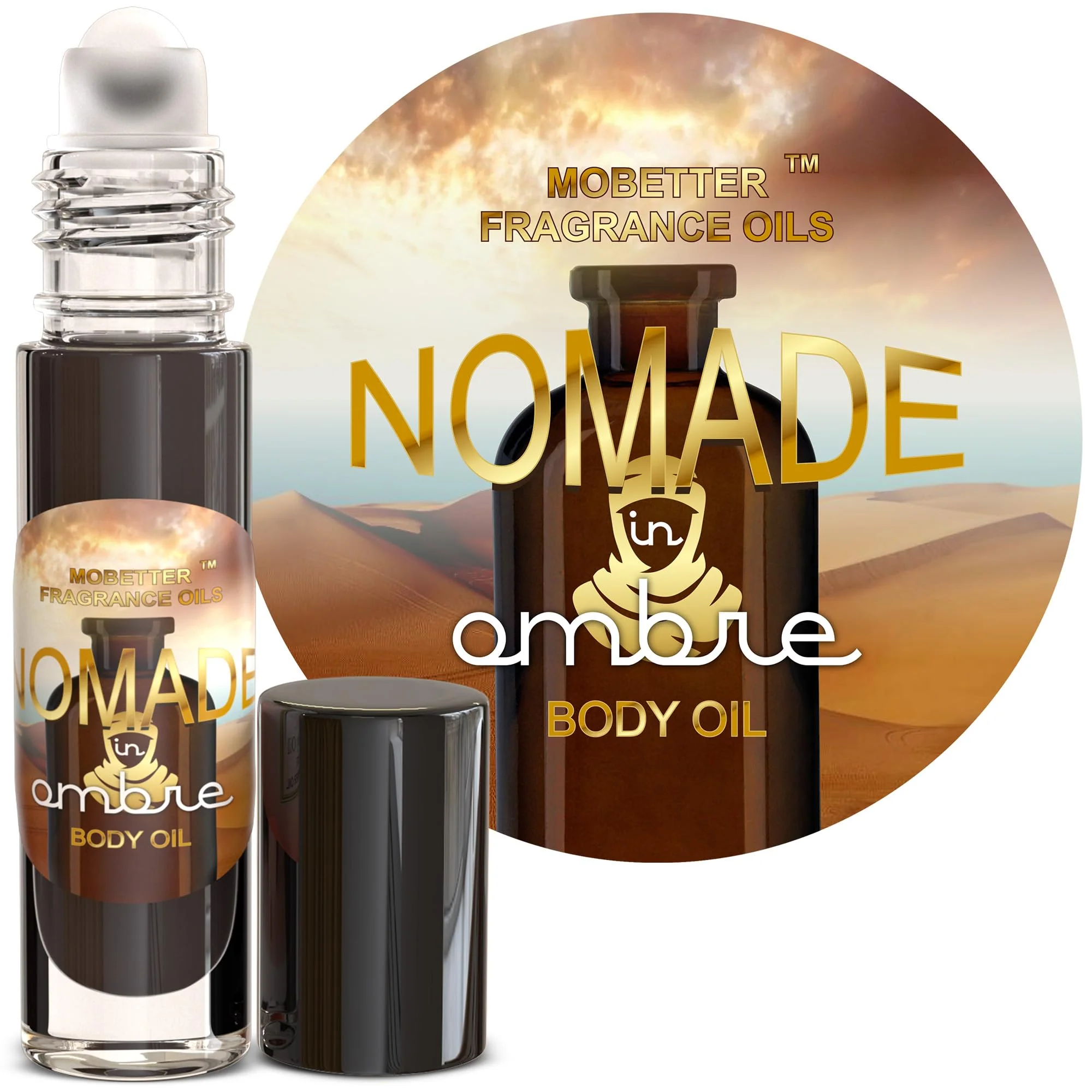 High-Grade MOBETTER FRAGRANCE OILS Nomade In Ombre Fragrance Body Oil for Men Authentic