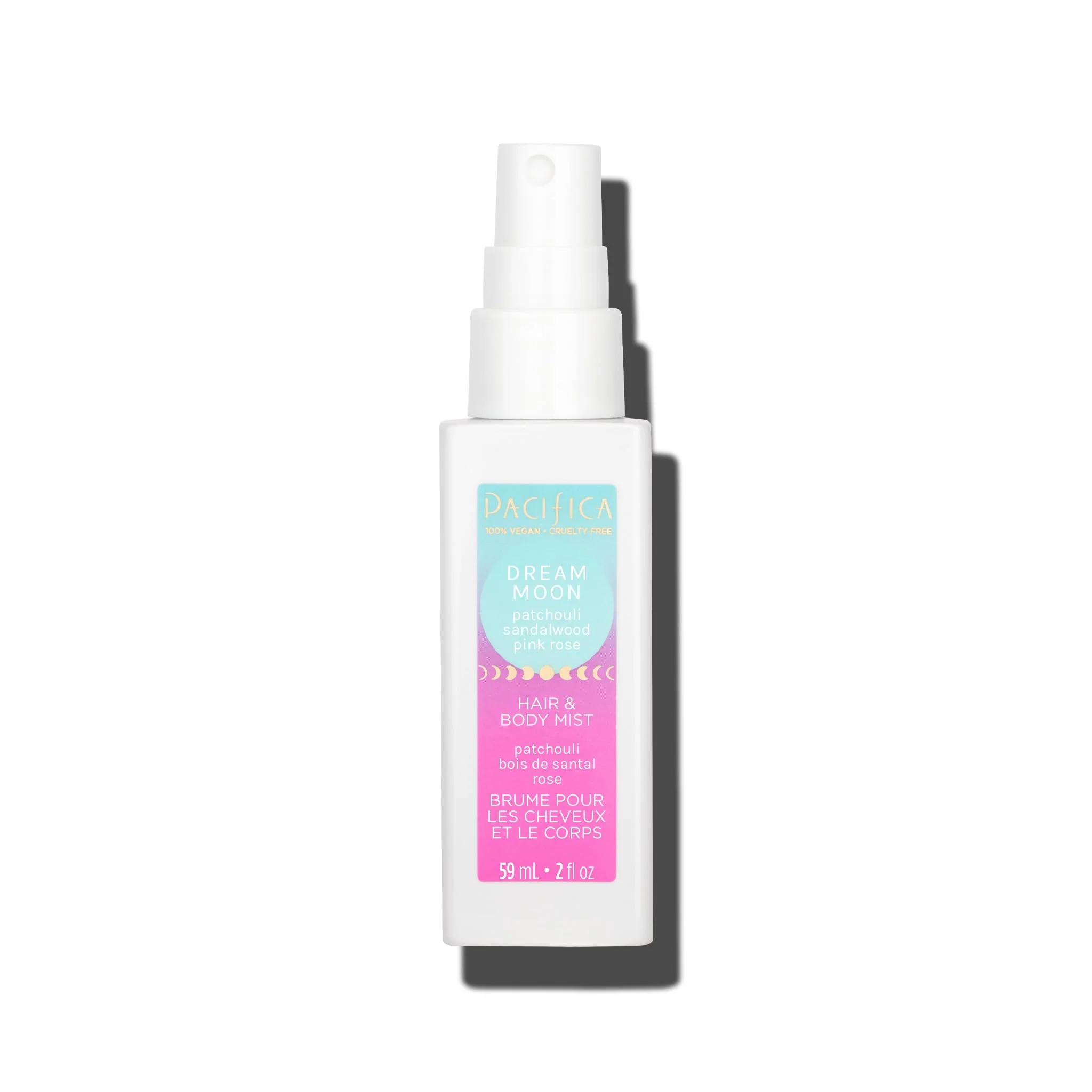 Efficient Pacifica Hair Body Mist - Mini Dream Moon Hair Body Spray for Women - Body Mist Perfumes for Women - Hair Perfume - Alcohol- Spray Designed Crafted
