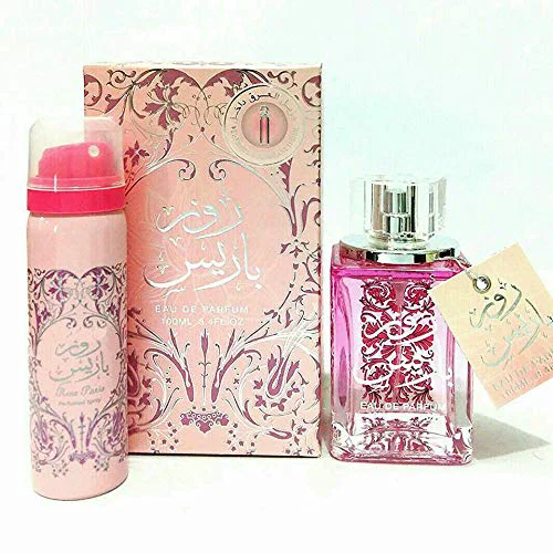 Stylish Rose Paris 100ml with Deo by Ard Al Zaafaran Oudh Lavendar Rosemary Perfume Spray EDP Fine