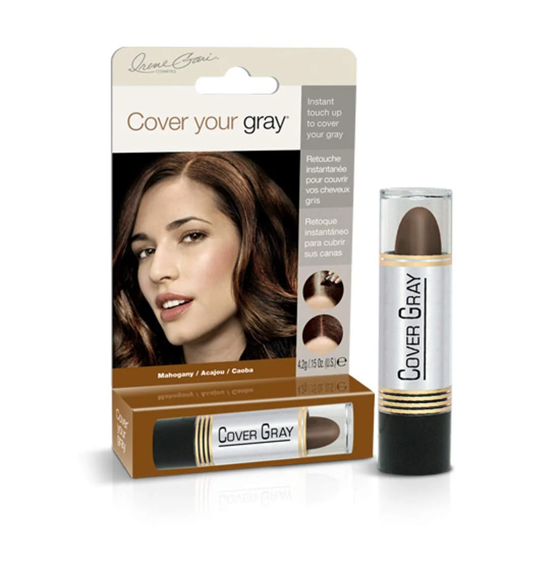 Fine Cover Your Gray Hair Color Touch-Up Stick - Mahagony Consistent
