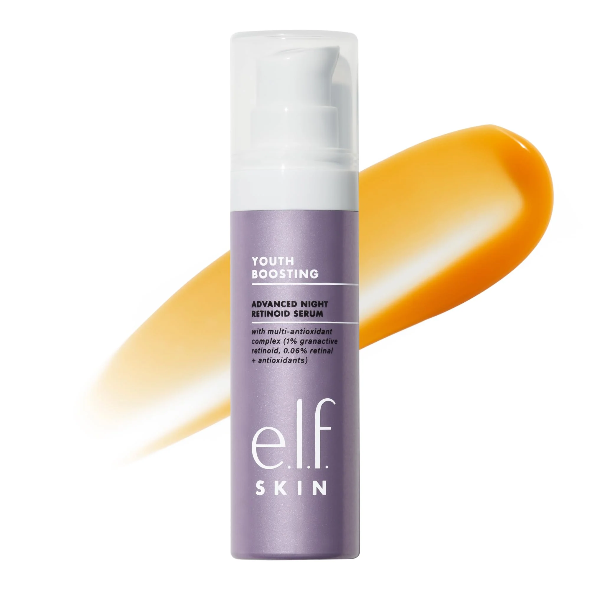 Secure e.l.f. SKIN Youth Boosting Advanced Night Retinoid Serum Anti-Aging Serum For Reducing Appearance of Fine Lines Wrinkles Vegan Cruelty- Specialty