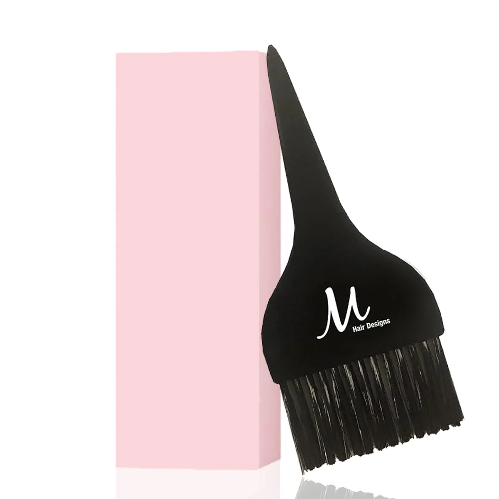 Breathable M Hair Designs Tint Brush for Shinefinity 09 02 Very Light Blonde Natural Matte Zero Lift Glaze Hair Dye 2oz