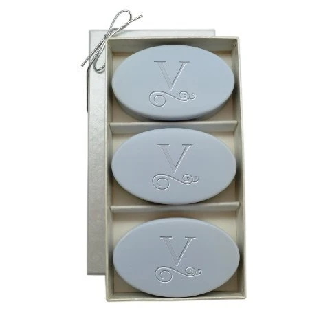 Functional Carved Solutions Signature Spa Trio Wild Blue Lupin-Pi-Flourish-P Soap Responsible