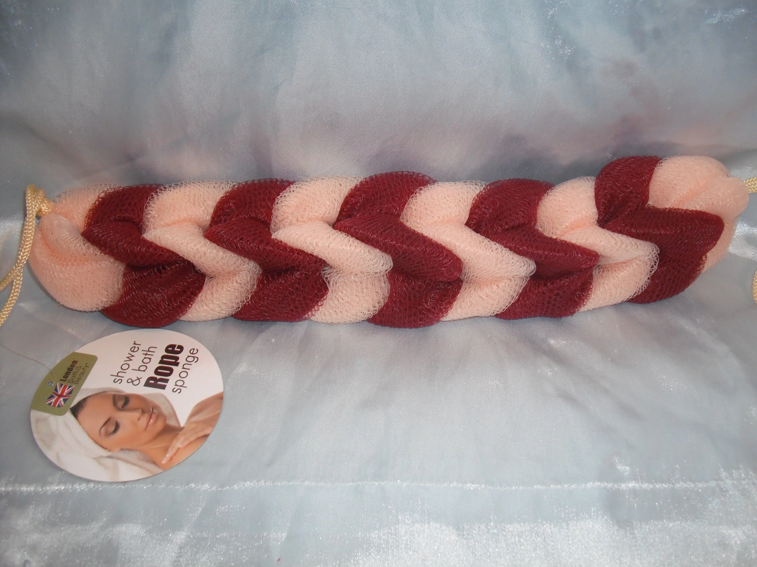 Long-Lasting Shower Bath Rope Sponge VARIOUS COLORS Powerful