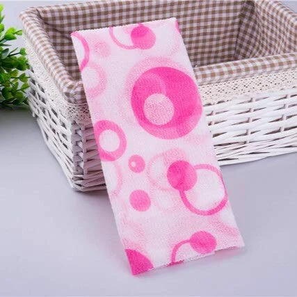 Professional zxb-shop Exfoliating Washcloths 1Pcs Body Cleanliness Shower Bath Brushes Sponges Scrubbers Body Washing Clean Exfoliate Puff Scrubbing Towel Wash Comfortable