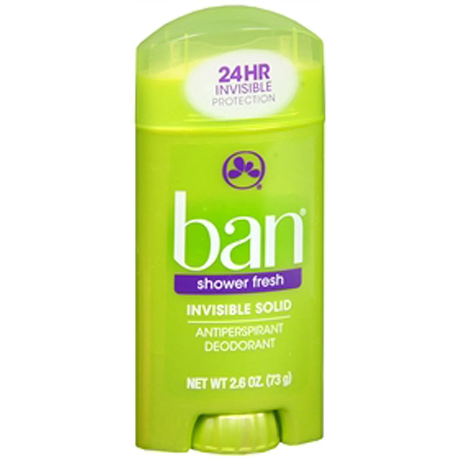 Convenient Ban Antiperspirant Deodorant Invisible Solid 2.6 oz 73 g Healthy